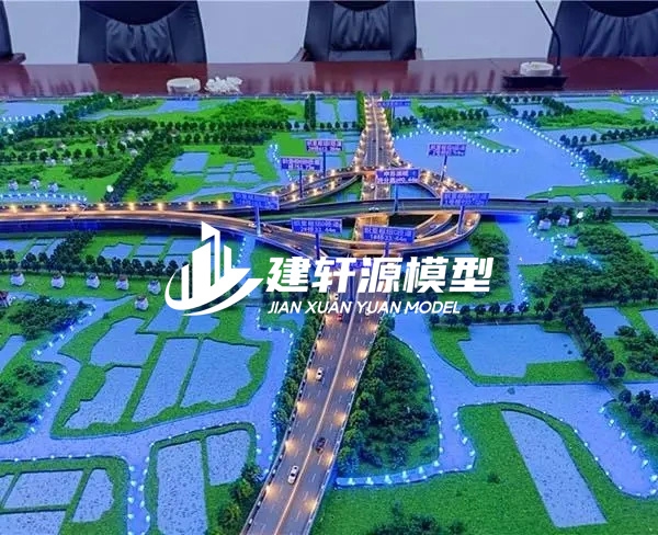 德城高速公路沙盘定制